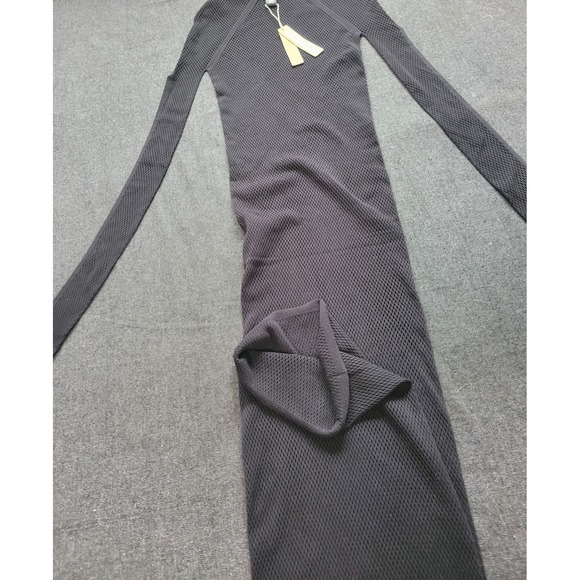 Skims NWT Warp Knit Cover Up Recycled Swim Cut Out Long Sleeve Dress Size XXS/XS - Picture 9 of 10